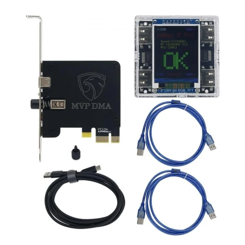 Плата DMA Перезаряжаемая от USB плата DMA Базовая версия Общая прошивка 3,2-дюймовый дисплей Светодиодный индикатор для LeetDMA
Плата DMA Перезаряжаемая от USB плата DMA Базовая версия Общая прошивка 3,2-дюймовый дисплей Светодиодный индикатор для LeetDMA
