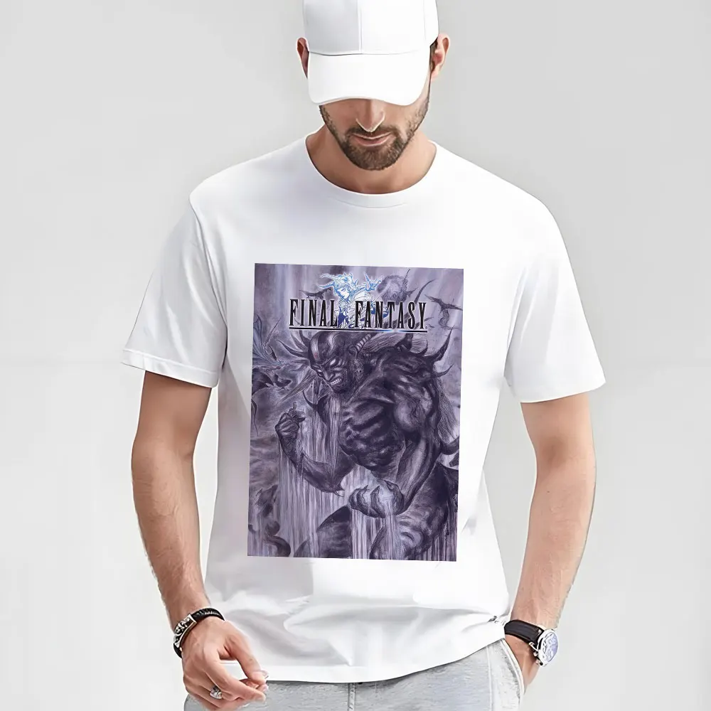 Final Fantasy Game Cover Video game Gift t shirt for gamer 100% cotton tee Men's Short Sleeve Graphic Clothes All size tops S-6X
Final Fantasy Game Cover Video game Gift t shirt for gamer 100% cotton tee Men's Short Sleeve Graphic Clothes All size tops S-6X