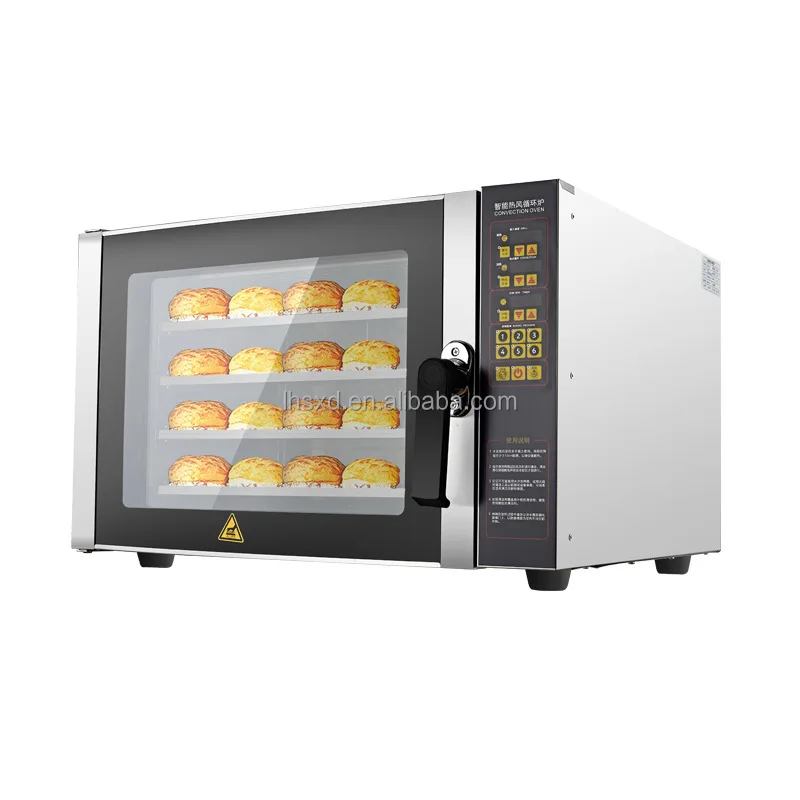 4 Trays Bread Oven Commercial Automatic Spray Oven Biscuit Cake Pizza Hot Blast Oven
4 Trays Bread Oven Commercial Automatic Spray Oven Biscuit Cake Pizza Hot Blast Oven