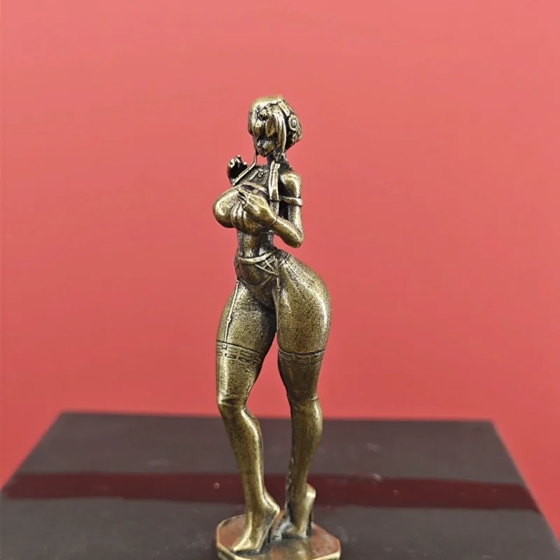 Solid brass beautiful model sexy ornament collection gift decoration 64mm
Solid brass beautiful model sexy ornament collection gift decoration 64mm