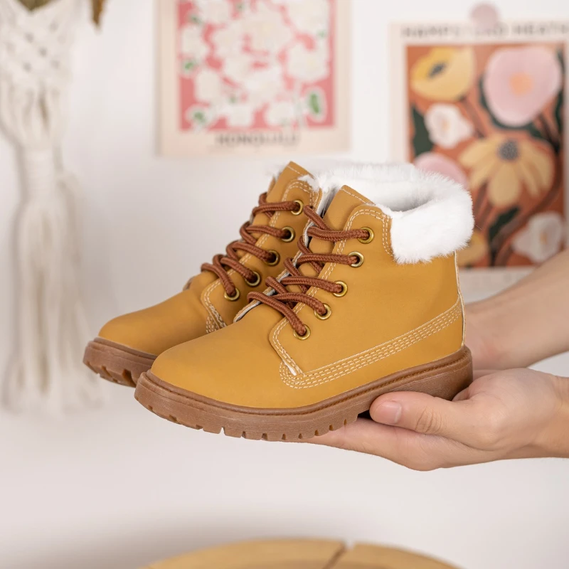 2025 New Kids Winter Boots for Boy Warm Outdoor Girls Fashion Ankle Boots Solid Color Versatile Kids Causal School Cotton Boots
2025 New Kids Winter Boots for Boy Warm Outdoor Girls Fashion Ankle Boots Solid Color Versatile Kids Causal School Cotton Boots