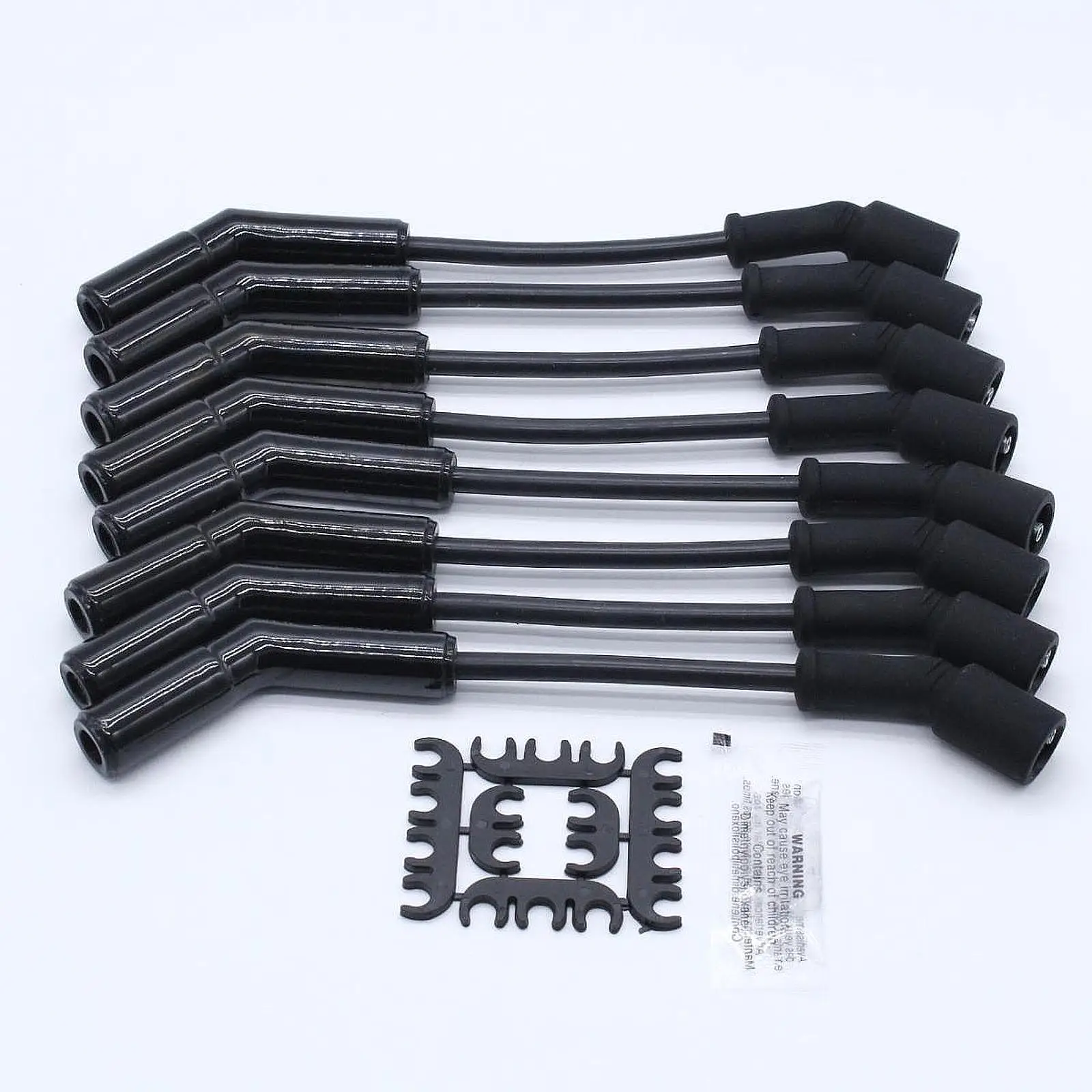 Spark Plug Wire Set Professional Vehicle Repair Parts Convenient Assemble Sturdy Ignition Cable Replacement Parts Ceramic Boot
Spark Plug Wire Set Professional Vehicle Repair Parts Convenient Assemble Sturdy Ignition Cable Replacement Parts Ceramic Boot
