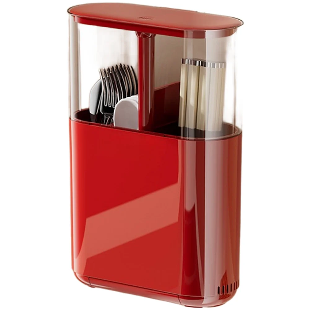 Press Lift Wall Mounted Chopstick Holder with Drainable Lid Ventilated Cover Multi Compartment ABS 21.2x9x30.5cm
Press Lift Wall Mounted Chopstick Holder with Drainable Lid Ventilated Cover Multi Compartment ABS 21.2x9x30.5cm