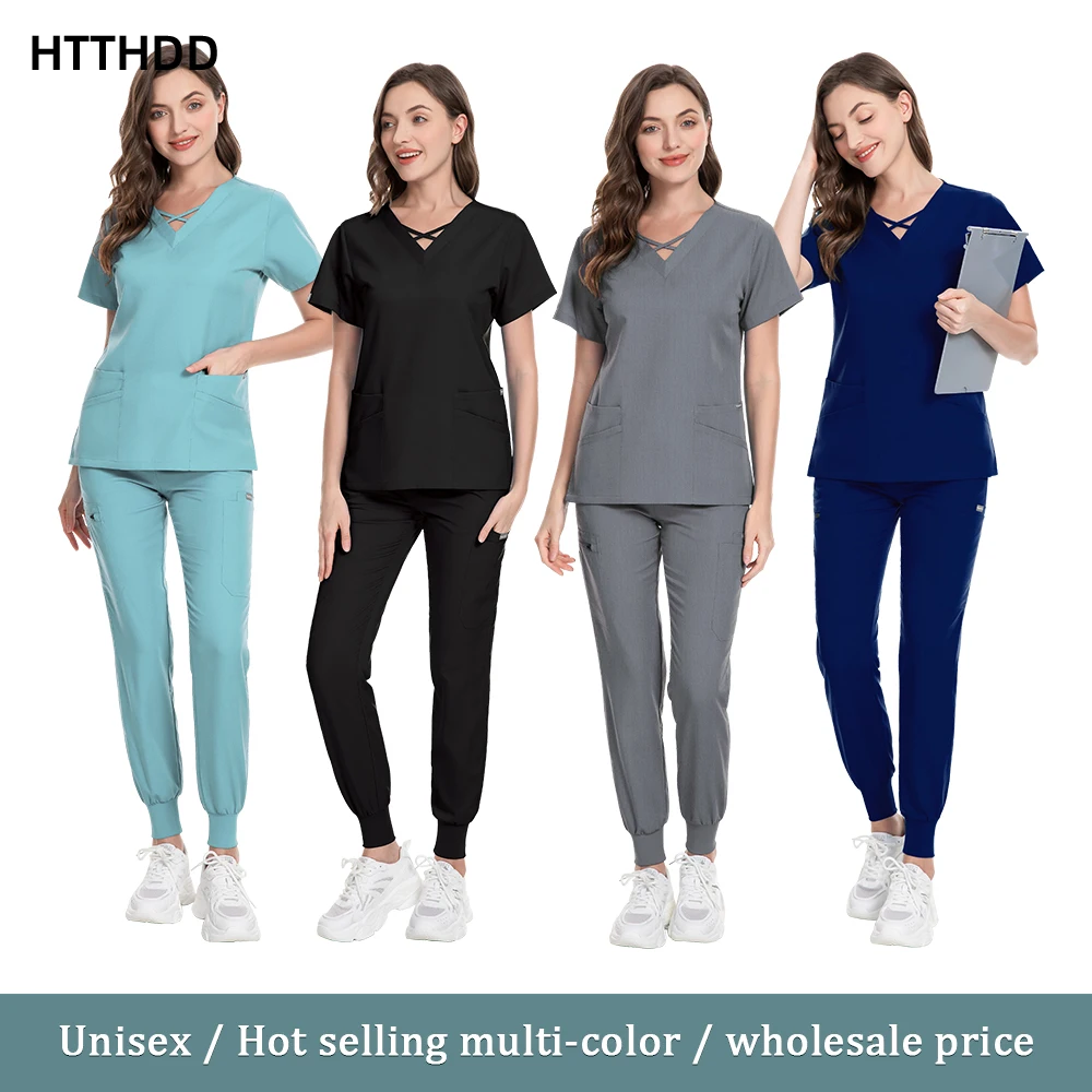 Wholesale Price Beauty Salon Dental Work Clothes Hospital Uniforms Nurse Jogger Pants Set Medical Scrubs Sets Aesthetic Uniforms
Wholesale Price Beauty Salon Dental Work Clothes Hospital Uniforms Nurse Jogger Pants Set Medical Scrubs Sets Aesthetic Uniforms