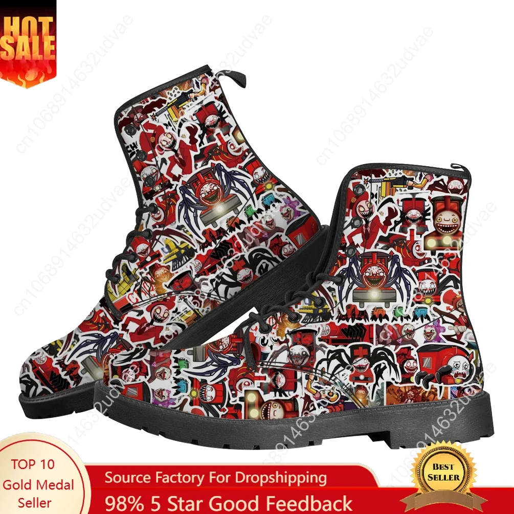 Choo Choo Charles Boots Mens Womens Teenager Shoes Casual Boot Outdoor Light High Quality Couple Print on Demand Customize Shoe
Choo Choo Charles Boots Mens Womens Teenager Shoes Casual Boot Outdoor Light High Quality Couple Print on Demand Customize Shoe