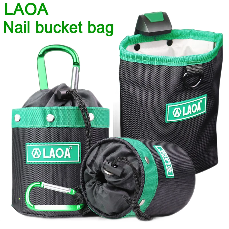 LAOA Многофункциональная утолщенная сумка-ведро для ногтей, портативная быстроподвесная сумка для инструментов из ткани Оксфорд, износостойкая и водонепроницаемая
LAOA Многофункциональная утолщенная сумка-ведро для ногтей, портативная быстроподвесная сумка для инструментов из ткани Оксфорд, износостойкая и водонепроницаемая