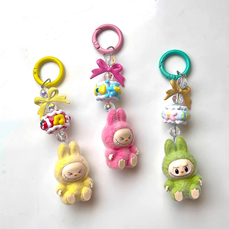 Flocking Labubu Doll Keyring Cell Phone Charm Mini Labubu Keychain The Monsters Box Backpack Pendant Decoration Child Kids Gift
Flocking Labubu Doll Keyring Cell Phone Charm Mini Labubu Keychain The Monsters Box Backpack Pendant Decoration Child Kids Gift
