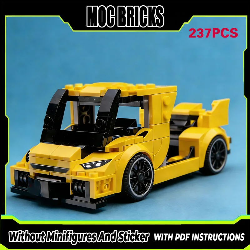 Speed Racing Car Model MOC Building Bricks Classic Racing Truck Modular Technology Gifts Holiday Assemble Children Toys Suit
Speed Racing Car Model MOC Building Bricks Classic Racing Truck Modular Technology Gifts Holiday Assemble Children Toys Suit