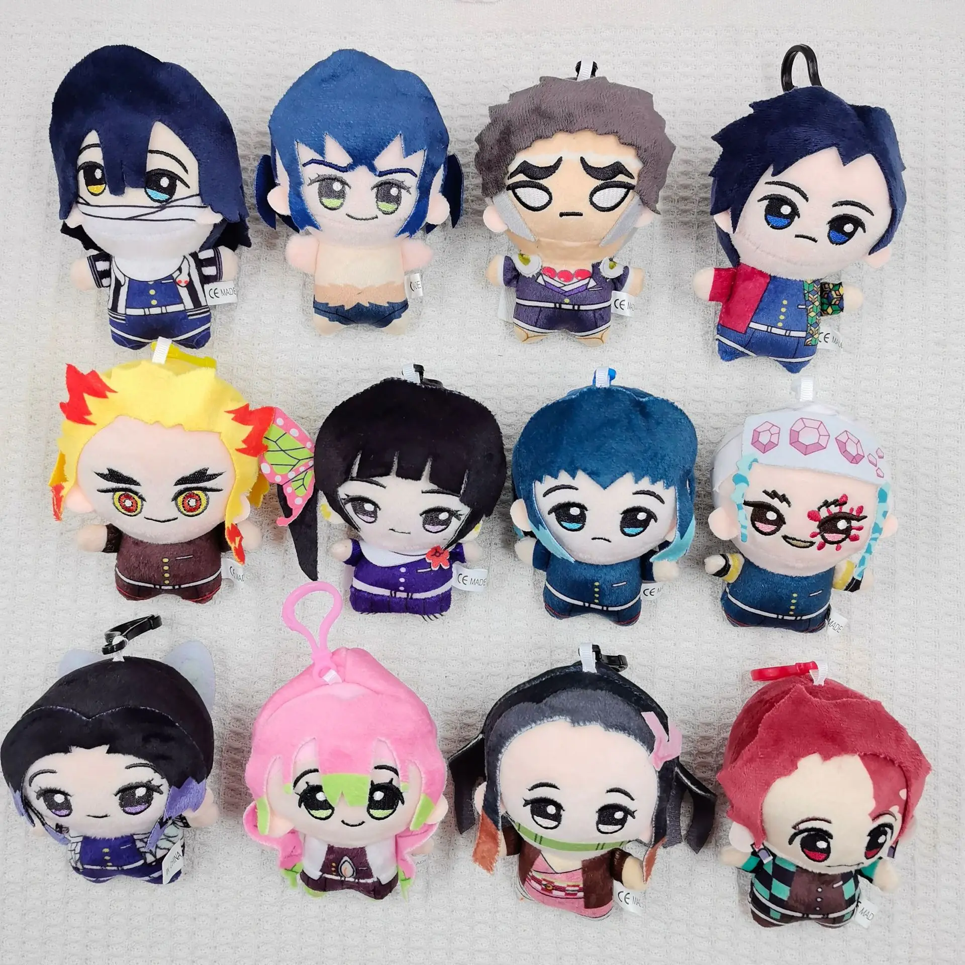 Cute Demon Slayer Chibi Plush Keychain Nunu Style Bag Charm Pendant Anime Figure Collection Gift for Boys Girls Fans
Cute Demon Slayer Chibi Plush Keychain Nunu Style Bag Charm Pendant Anime Figure Collection Gift for Boys Girls Fans