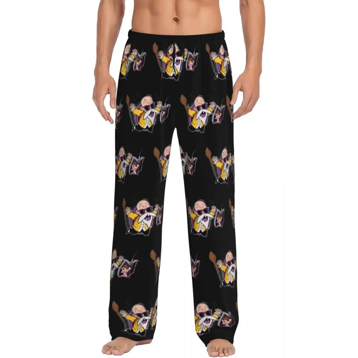 Custom Men's D-Dragon B-Ball Masters Roshis Pajama Pants Printed Turtle Hermits Cartoon Sleep Sleepwear Bottoms with Pockets
Custom Men's D-Dragon B-Ball Masters Roshis Pajama Pants Printed Turtle Hermits Cartoon Sleep Sleepwear Bottoms with Pockets