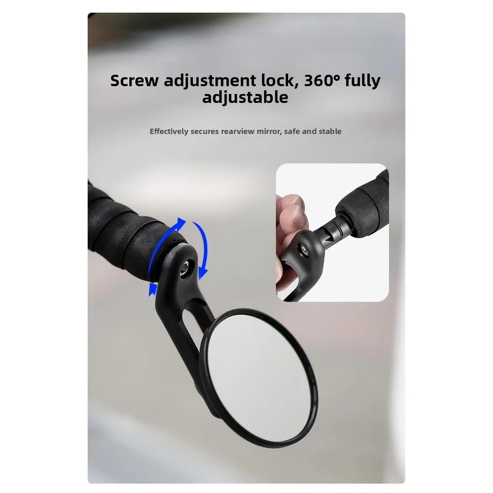 Bike Rearview Mirror with 360 Adjustable Rotation Stainless Steel Wide Angle for Comfortable Riding Black 15 7 5cm
Bike Rearview Mirror with 360 Adjustable Rotation Stainless Steel Wide Angle for Comfortable Riding Black 15 7 5cm