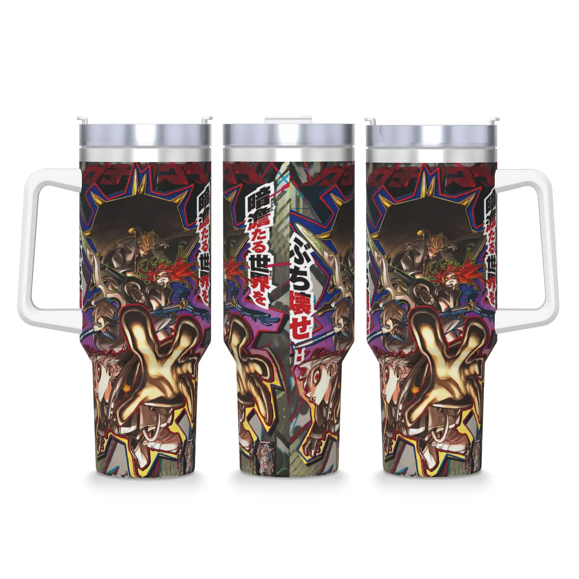 Gachiakutas Anime Stainless Steel Tumbler Driving Coffee Mug With Straws and Lid Large Capacity Mugs Cup Cold Drink Water Bottle
Gachiakutas Anime Stainless Steel Tumbler Driving Coffee Mug With Straws and Lid Large Capacity Mugs Cup Cold Drink Water Bottle