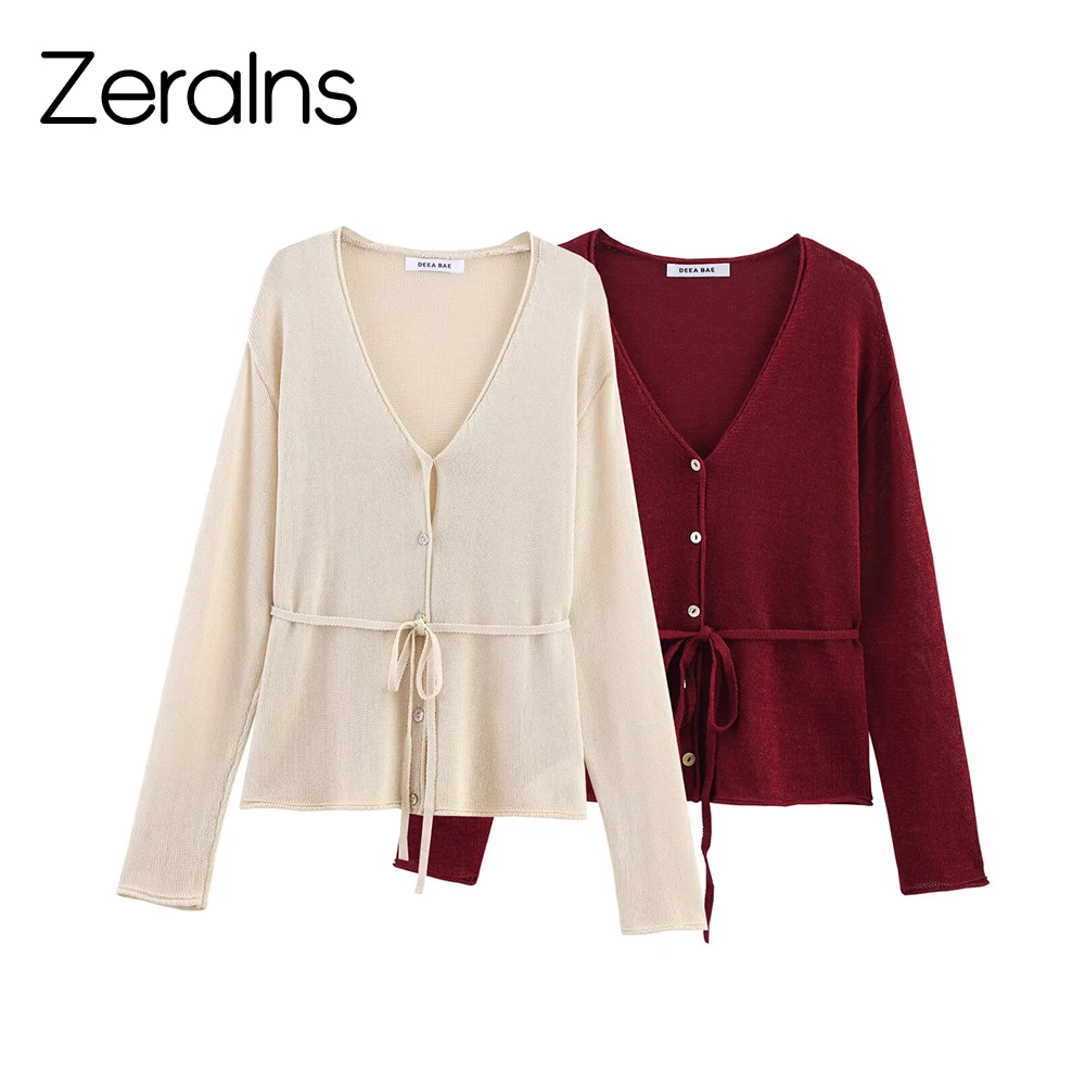 ZERAINS Летняя новая женская одежда в европейском и американском стиле на шнуровке с поясом и v-образным вырезом, льняной вязаный кардиган, топ
ZERAINS Летняя новая женская одежда в европейском и американском стиле на шнуровке с поясом и v-образным вырезом, льняной вязаный кардиган, топ