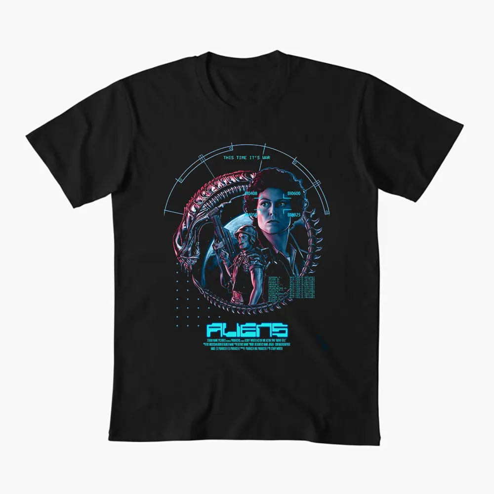 Alien Ellen Ripley this time it's war Retro Sic-fi Alien Gift T-Shirt for Fans Xenomorph Graphic Clothes All size Tops S-6XL
Alien Ellen Ripley this time it's war Retro Sic-fi Alien Gift T-Shirt for Fans Xenomorph Graphic Clothes All size Tops S-6XL