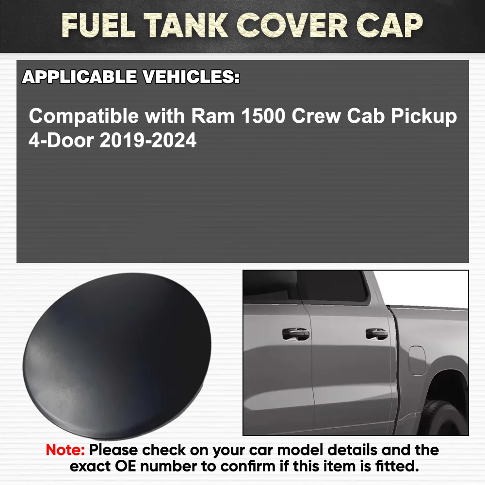 Fuel Filler Door Gas Tank Cover 68442696AB For Ram 1500 Crew Cab Pickup 4-Door 2019 2020 2021 2022 2023 2024
Fuel Filler Door Gas Tank Cover 68442696AB For Ram 1500 Crew Cab Pickup 4-Door 2019 2020 2021 2022 2023 2024