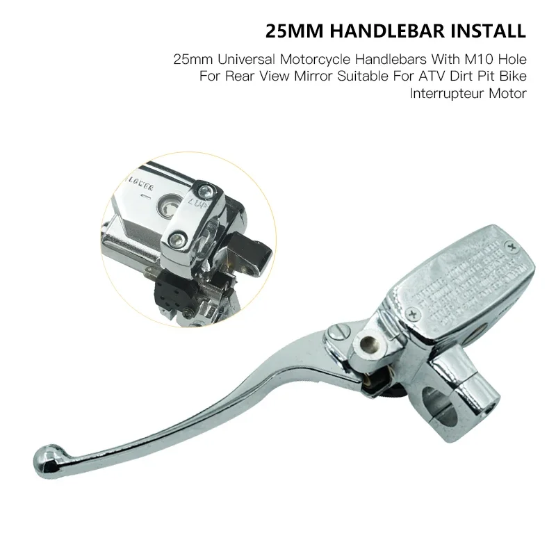 1" 25mm Motorcycle Left and Right Brake Clutch Master Cylinder Reservoir Levers for Honda Magna VT250 Shadow VT750 1100 VTX1300
1" 25mm Motorcycle Left and Right Brake Clutch Master Cylinder Reservoir Levers for Honda Magna VT250 Shadow VT750 1100 VTX1300