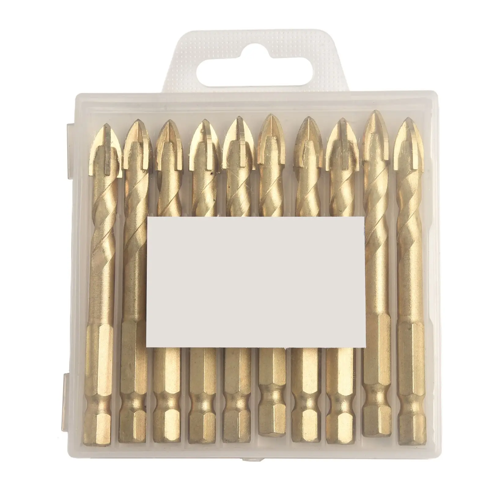 Hex Cross Triangle Drill Bit for All Ceramic Vitrified Tile Glass Marble Granite Non slip Hex Shank for Tight Grip
Hex Cross Triangle Drill Bit for All Ceramic Vitrified Tile Glass Marble Granite Non slip Hex Shank for Tight Grip
