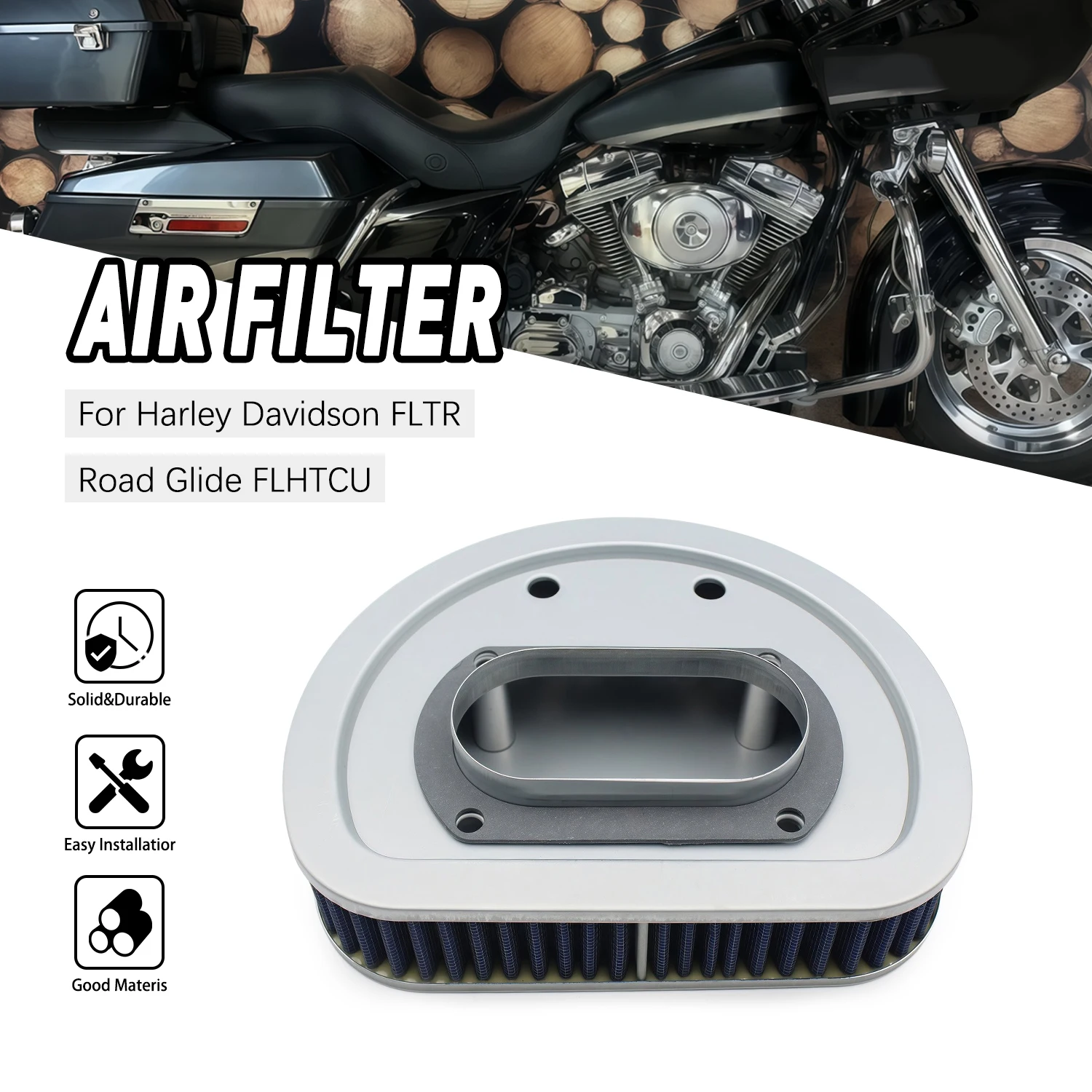 Air Filter Element reliable accessories moto For Harley-Davidson Electra Glide Classic EFI FLHTI Ultra Police Road HD8899
Air Filter Element reliable accessories moto For Harley-Davidson Electra Glide Classic EFI FLHTI Ultra Police Road HD8899