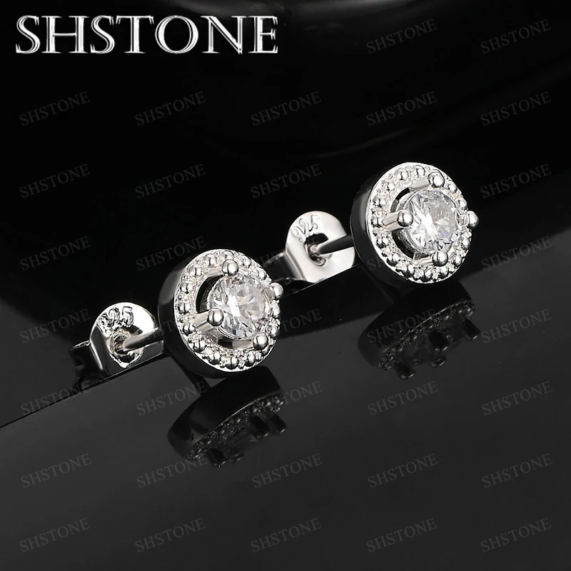 AAA Zircon 925 Sterling Silver Stud Earrings For Women Man Engagement Wedding Party Charm Jewelry Gift Luxury Accessories
AAA Zircon 925 Sterling Silver Stud Earrings For Women Man Engagement Wedding Party Charm Jewelry Gift Luxury Accessories