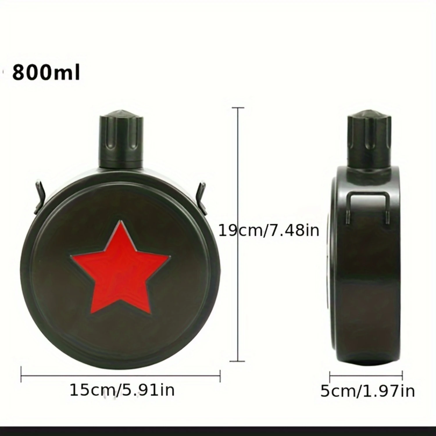 Stainless Steel Water Bottle 27.05oz Camouflage Canteen, Portable with Shoulder Strap for Outdoor Sports/Camping
Stainless Steel Water Bottle 27.05oz Camouflage Canteen, Portable with Shoulder Strap for Outdoor Sports/Camping