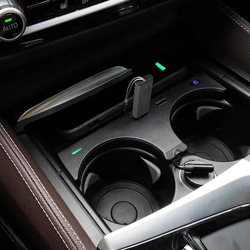 15W Car wireless charging phone charger fast charger charging pad plate for BMW 5 6 Series G30 G32 G38 6GT 2017-2022
15W Car wireless charging phone charger fast charger charging pad plate for BMW 5 6 Series G30 G32 G38 6GT 2017-2022
