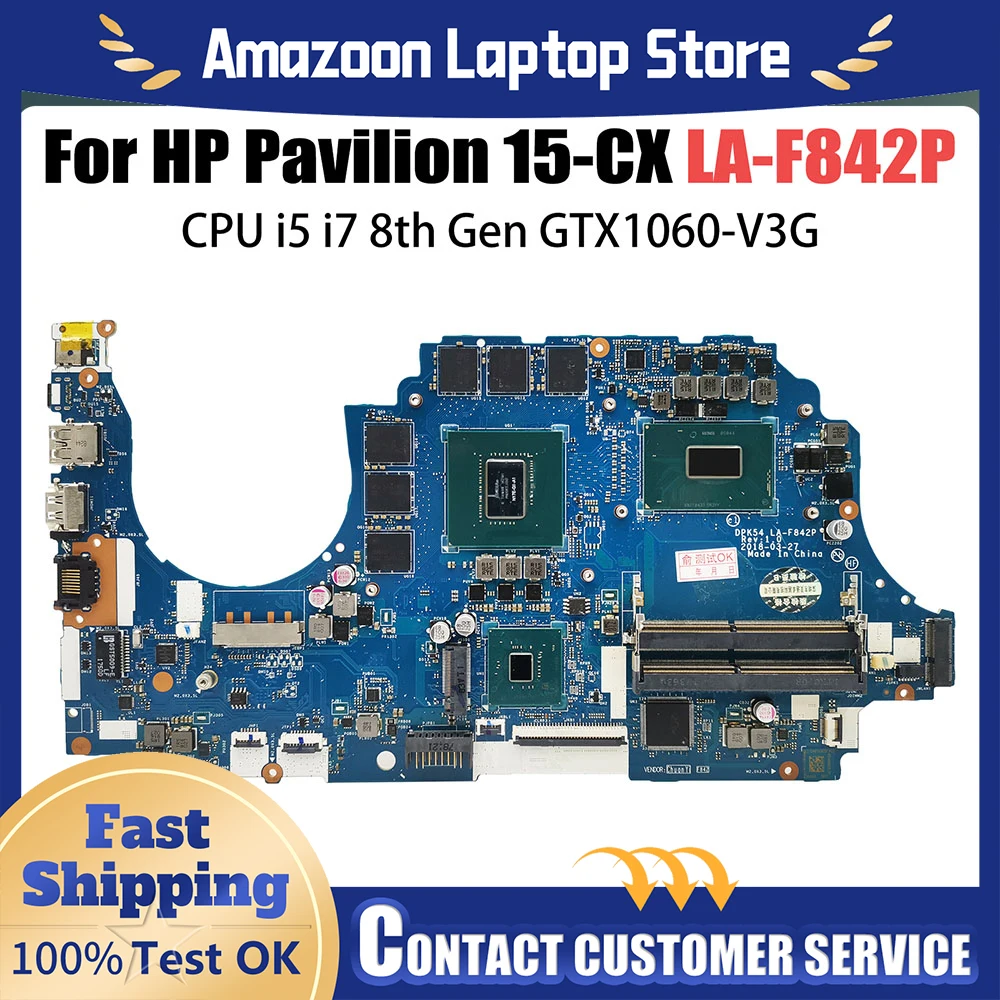 Материнская плата для Dell Latitude 3530 5591 LA-F842P i5-8400H i7-8850H MX130 2G 0W496X 07TTKR Pavilion Gaming 15-CX
Материнская плата для Dell Latitude 3530 5591 LA-F842P i5-8400H i7-8850H MX130 2G 0W496X 07TTKR Pavilion Gaming 15-CX