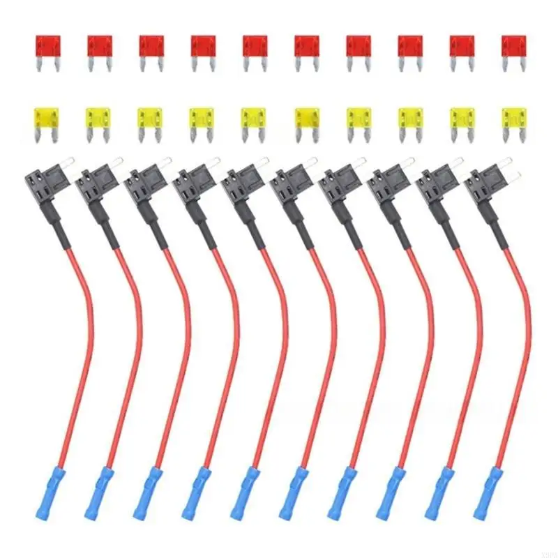 X9FA 10Pcs Small Holder Replacement Tap with 10Amp 20A Low Profile Car Stand Suitable for Car and
X9FA 10Pcs Small Holder Replacement Tap with 10Amp 20A Low Profile Car Stand Suitable for Car and