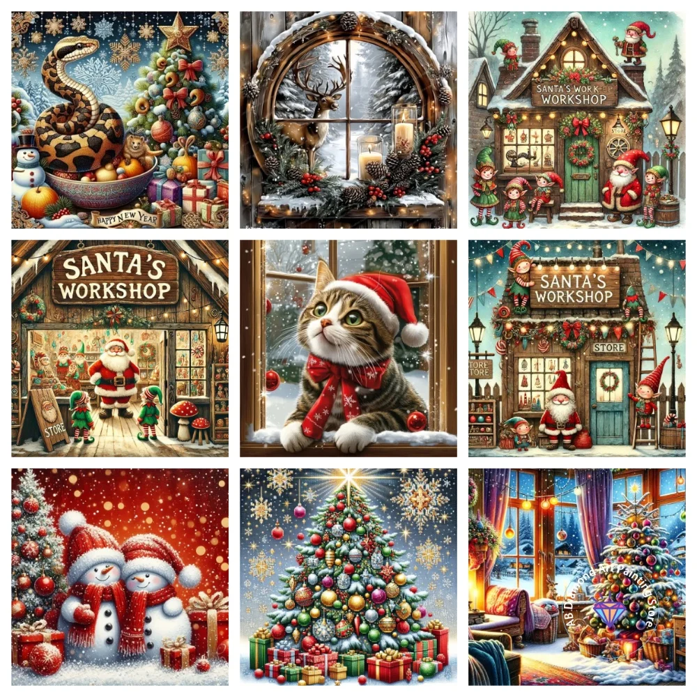 Christmas Tree Warm Winter Scene AB Diamond Painting Kit Square Round Diamond 5D DIY Mosaic Handmade Art Gift Home Decoration
Christmas Tree Warm Winter Scene AB Diamond Painting Kit Square Round Diamond 5D DIY Mosaic Handmade Art Gift Home Decoration