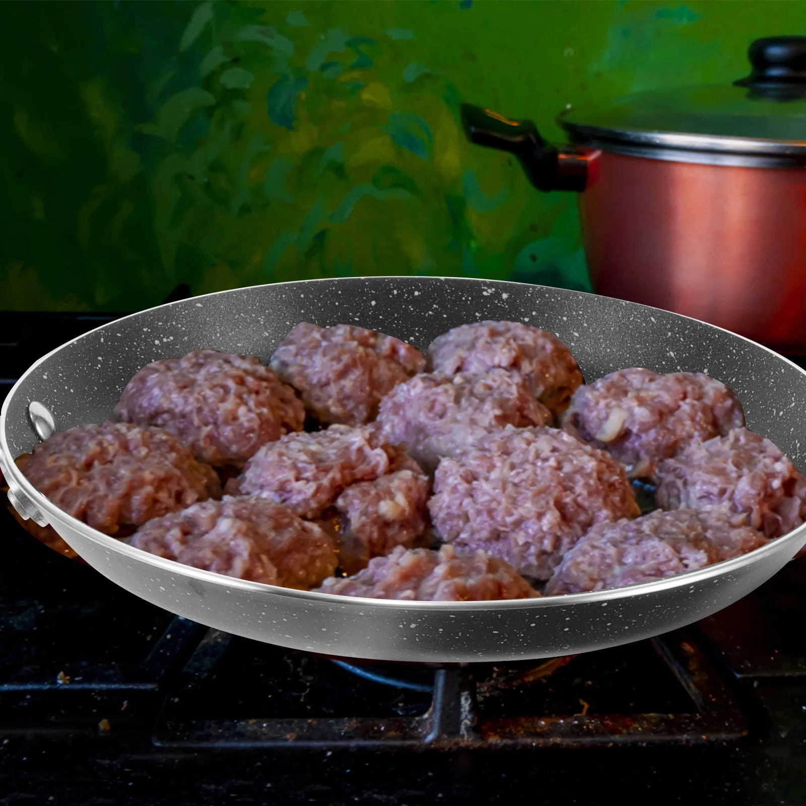 1Pcs Black 6 Inch Non-Stick Omelette Pan Premium Stone Coating Frying Pan for Home Kitchen Easy Clean Egg and Sandwich Maker
1Pcs Black 6 Inch Non-Stick Omelette Pan Premium Stone Coating Frying Pan for Home Kitchen Easy Clean Egg and Sandwich Maker