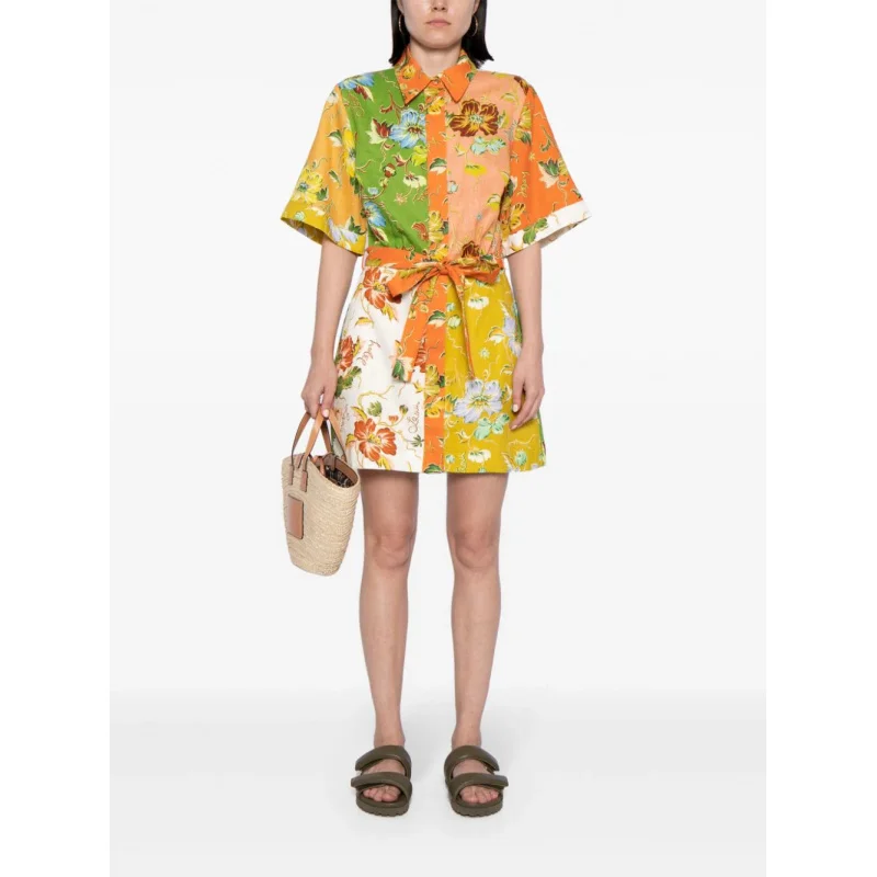 2025 Women's Hot-Selling Cotton-Linen Floral Print Tie-Waist Short Sleeve Dress V001
2025 Women's Hot-Selling Cotton-Linen Floral Print Tie-Waist Short Sleeve Dress V001