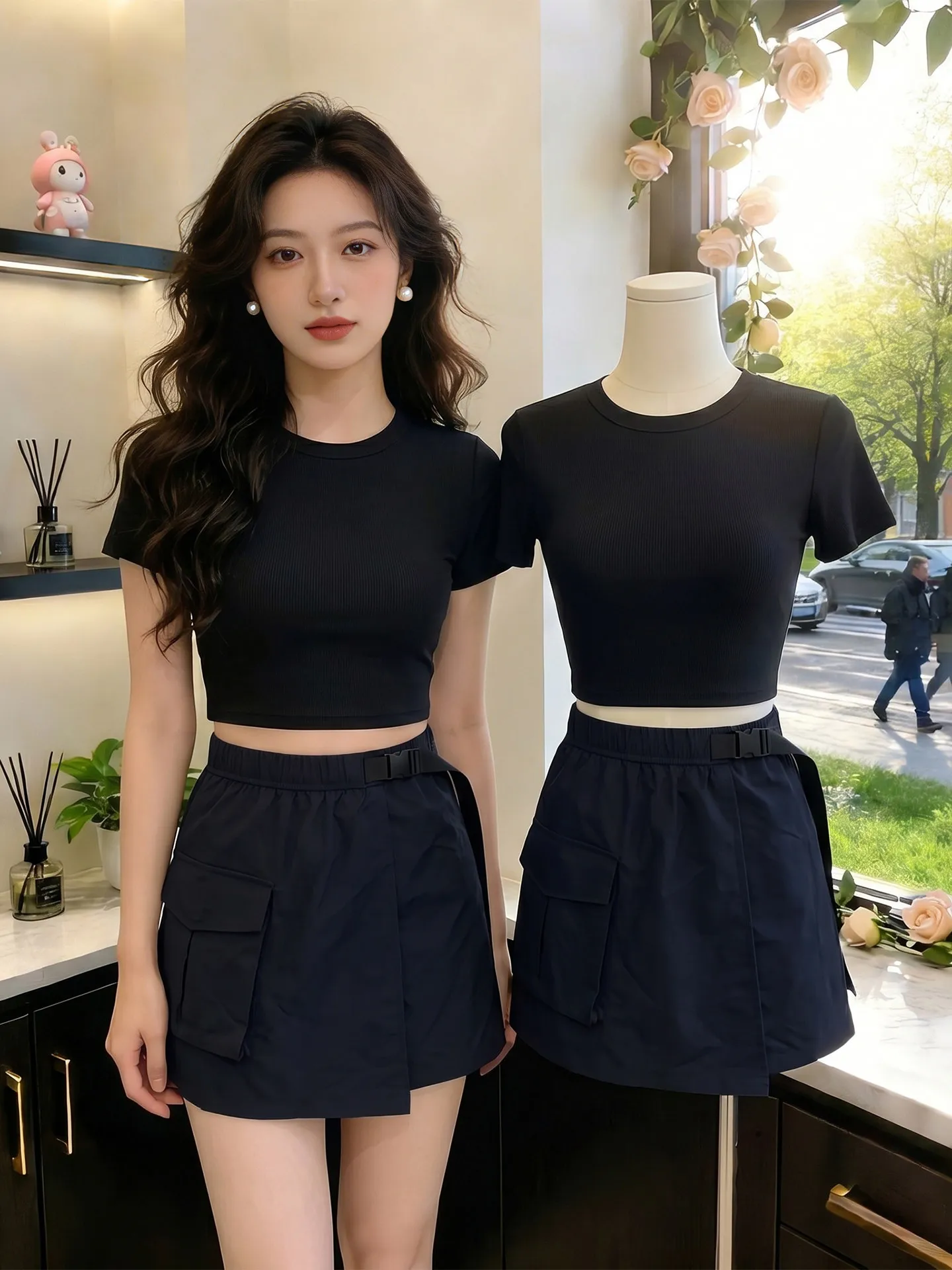 Fashionable High Waist Casual Pants Women's Summer 2026 Asymmetrical Design Workwear Shorts Trendy Commute Style Skin-friendl...
Fashionable High Waist Casual Pants Women's Summer 2026 Asymmetrical Design Workwear Shorts Trendy Commute Style Skin-friendl...