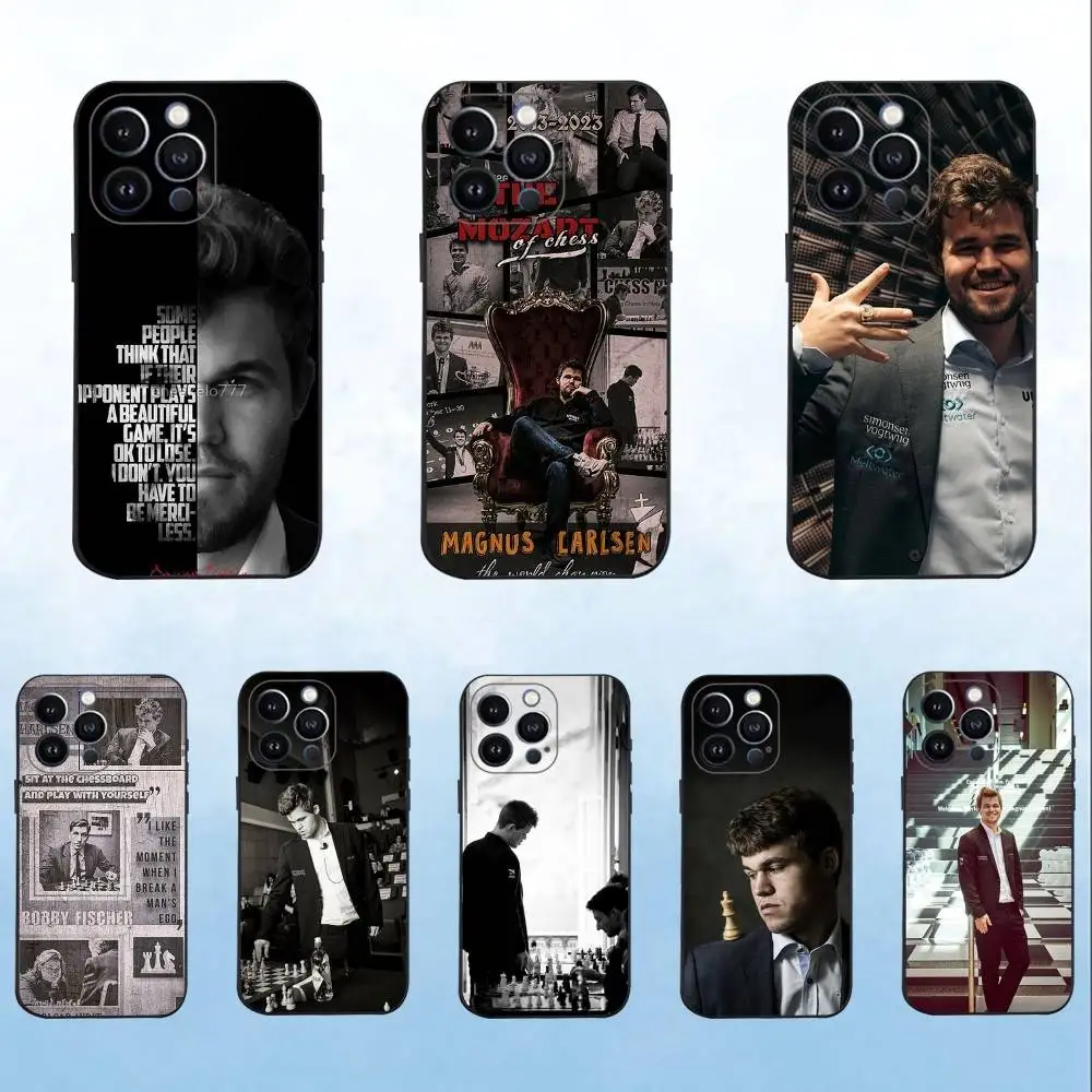 M-Magnus Carlsen Chess Phone Case For iPhone 16,15,14,13,12,11 Plus,Pro Max,XS,X,XR,SE,Mini,8,7,Soft Silicone Black Cover 
M-Magnus Carlsen Chess Phone Case For iPhone 16,15,14,13,12,11 Plus,Pro Max,XS,X,XR,SE,Mini,8,7,Soft Silicone Black Cover
