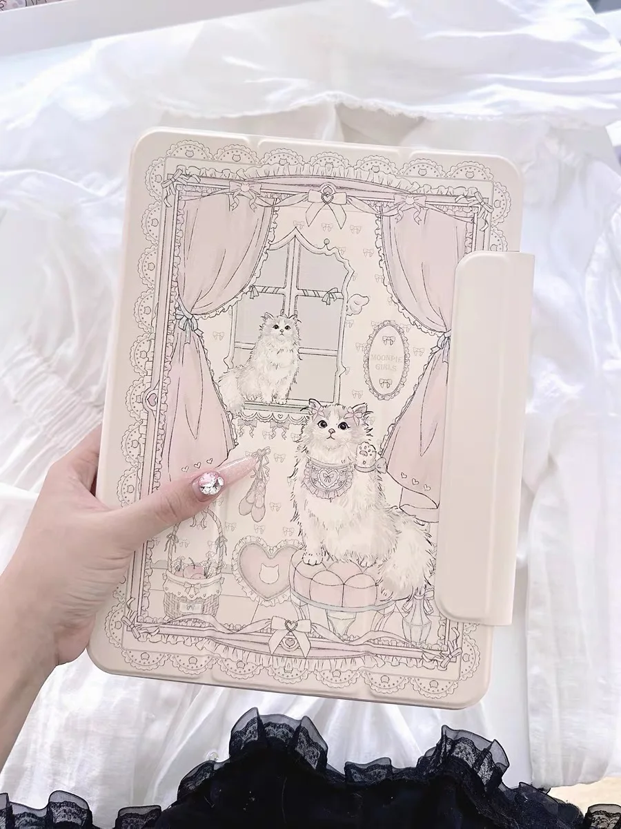 Оригинальная серия слоеных кукольных кошек, подходит для iPad, акриловый материал, защитный чехол с магнитной присоской, предотвращающий изгиб.
Оригинальная серия слоеных кукольных кошек, подходит для iPad, акриловый материал, защитный чехол с магнитной присоской, предотвращающий изгиб.