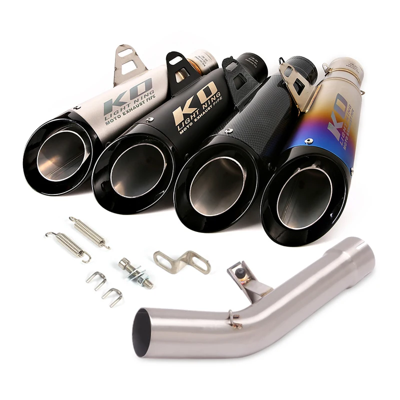 Slip On For Suzuki GSF650 GSX650F 2007-2016 Motorcycle Exhaust System Mid Link Pipe 51mm Muffler With DB Killer Stainless Steel
Slip On For Suzuki GSF650 GSX650F 2007-2016 Motorcycle Exhaust System Mid Link Pipe 51mm Muffler With DB Killer Stainless Steel