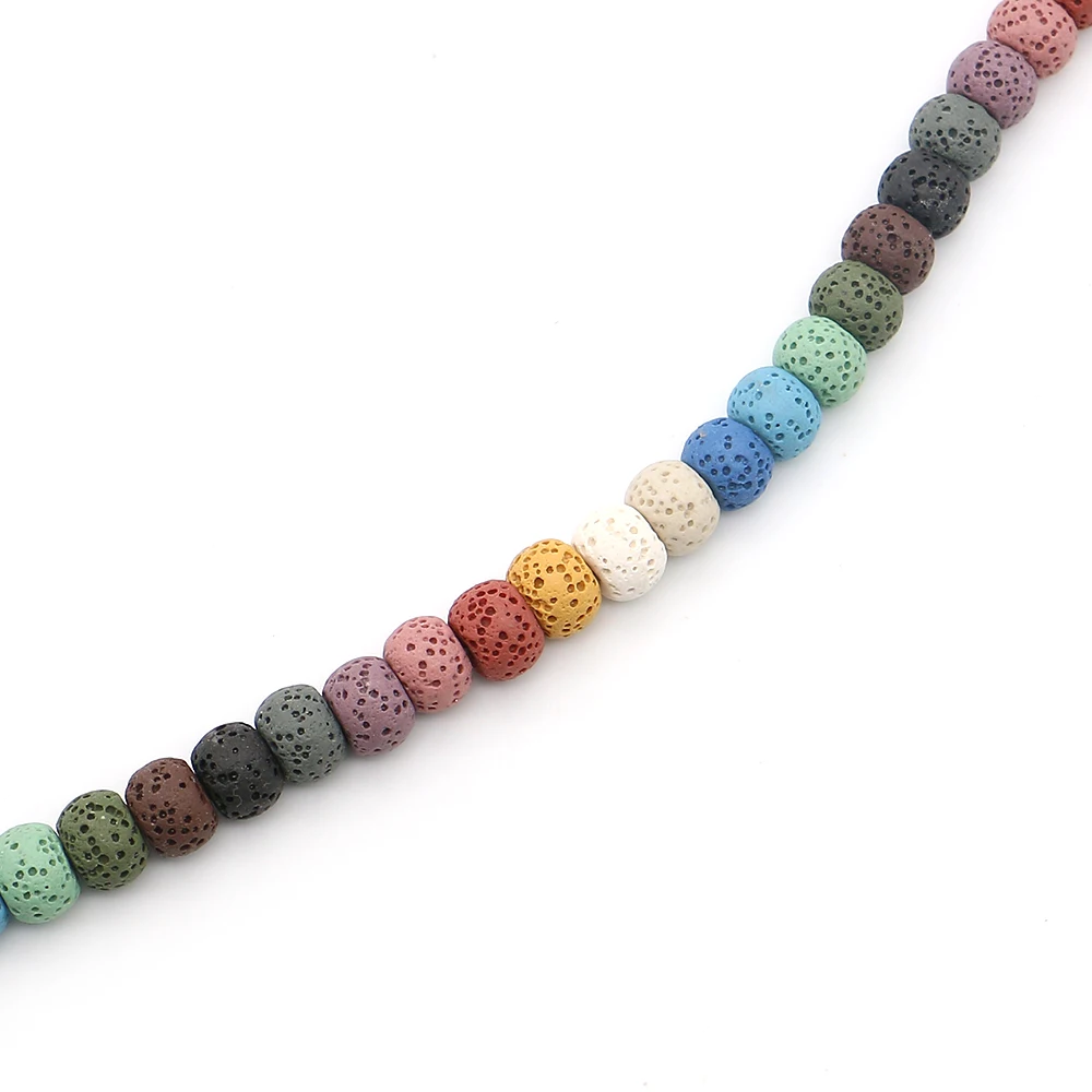 7x10mm Natural Stone Mix-color Beads Flat Round Shape Volcanic Rock Jewelry Bead 1 Strand For Handmade Creative Necklace Gift
7x10mm Natural Stone Mix-color Beads Flat Round Shape Volcanic Rock Jewelry Bead 1 Strand For Handmade Creative Necklace Gift