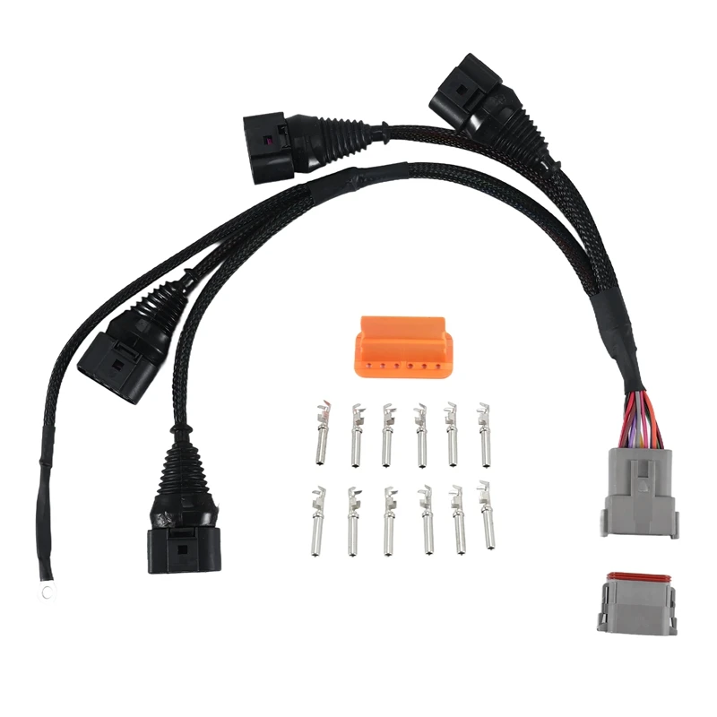 A22F-1.8T Ignition Coil Wiring Harness Loom For 1997-2006 TT A4 Quattro Golf Jetta Passat Beetle 1.8L Turbocharged
A22F-1.8T Ignition Coil Wiring Harness Loom For 1997-2006 TT A4 Quattro Golf Jetta Passat Beetle 1.8L Turbocharged