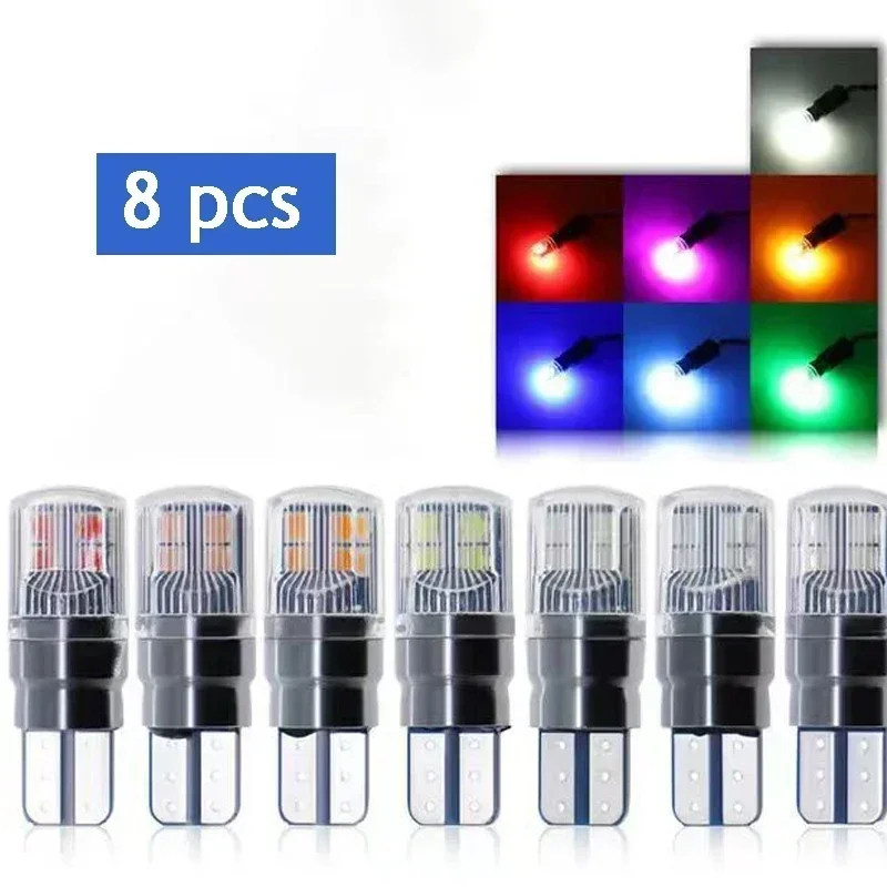 8 шт T10 W5W 3030 8smd суперъяркая лампа заднего света WY5W Автомобильная подсветка заднего хода без ошибок
8 шт T10 W5W 3030 8smd суперъяркая лампа заднего света WY5W Автомобильная подсветка заднего хода без ошибок