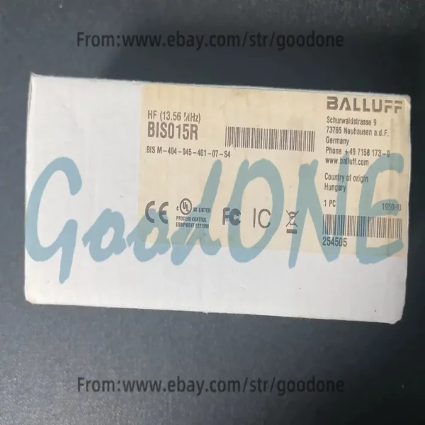 Для модуля Bis015r M-404-045-401-07-s4, новый оригинальный точечный модуль Plc
Для модуля Bis015r M-404-045-401-07-s4, новый оригинальный точечный модуль Plc