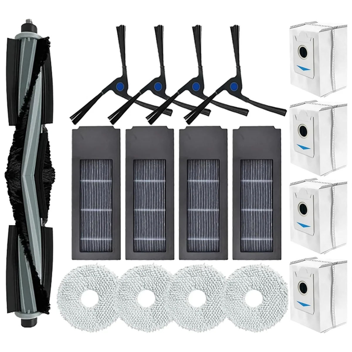 Запасные части для роботов-пылесосов Deebot X2 / X2 Pro / X2 Omni, боковая щетка, фильтр, насадка на швабру, пылесборник
Запасные части для роботов-пылесосов Deebot X2 / X2 Pro / X2 Omni, боковая щетка, фильтр, насадка на швабру, пылесборник