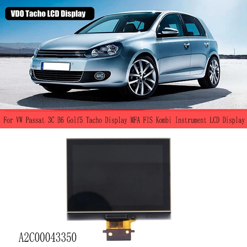 ZIZI A2C 00043350 ЖК-дисплей приборной панели для VW Passat 3C B6 Golf5 Tacho Display MFA FIS Kombi Instrument ЖК-дисплей
ZIZI A2C 00043350 ЖК-дисплей приборной панели для VW Passat 3C B6 Golf5 Tacho Display MFA FIS Kombi Instrument ЖК-дисплей
