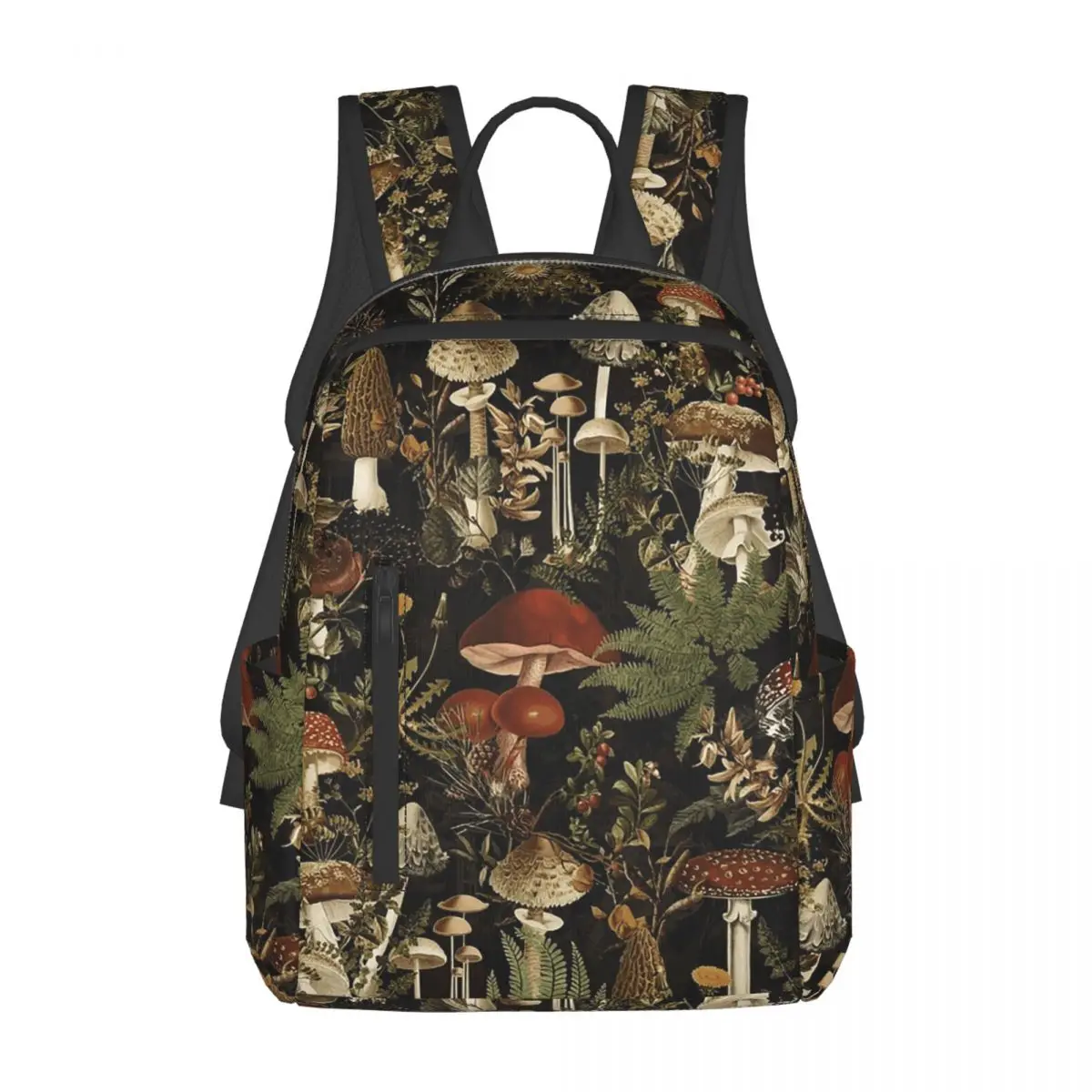Midnight Mushrooms Forest Botanical Night Garden Backpack Daypack Large Capacity BookBag School Bag Shoulder Bags for Men Women
Midnight Mushrooms Forest Botanical Night Garden Backpack Daypack Large Capacity BookBag School Bag Shoulder Bags for Men Women