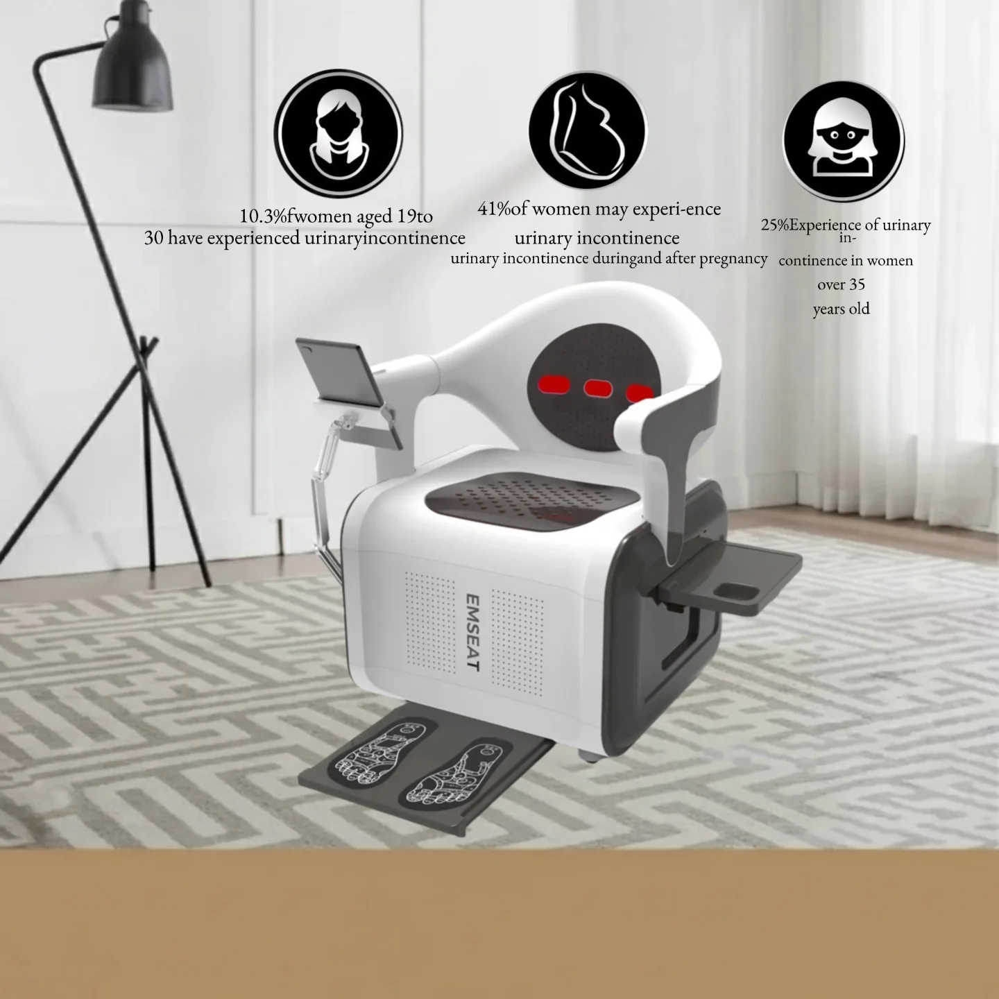 Стул для частной физиотерапии тазового дна, машина для подтяжки влагалища, послеродовой ремонт, подтяжка ягодиц, домашнее оборудование для фитнеса
Стул для частной физиотерапии тазового дна, машина для подтяжки влагалища, послеродовой ремонт, подтяжка ягодиц, домашнее оборудование для фитнеса