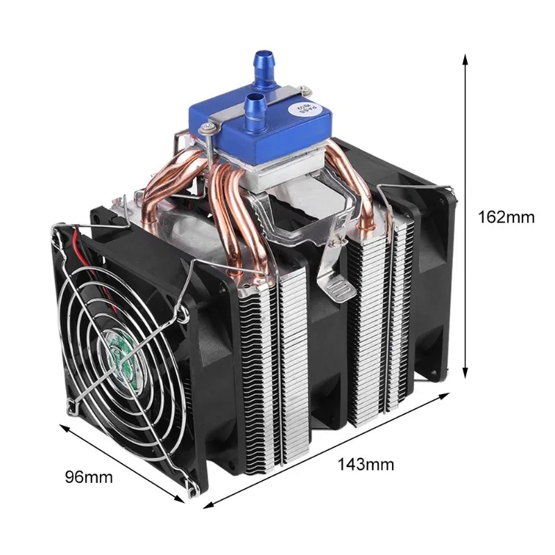 Thermoelectric cooler Peltier system semiconductor refrigeration chiller cooling device
Thermoelectric cooler Peltier system semiconductor refrigeration chiller cooling device