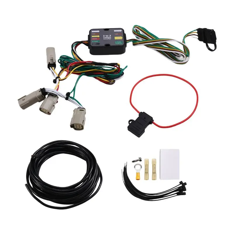 Compact 56468 Trailer Wiring Harness Kit For Ford Bronco 2021-2024 4 Pin Trailer Connector Plug
Compact 56468 Trailer Wiring Harness Kit For Ford Bronco 2021-2024 4 Pin Trailer Connector Plug