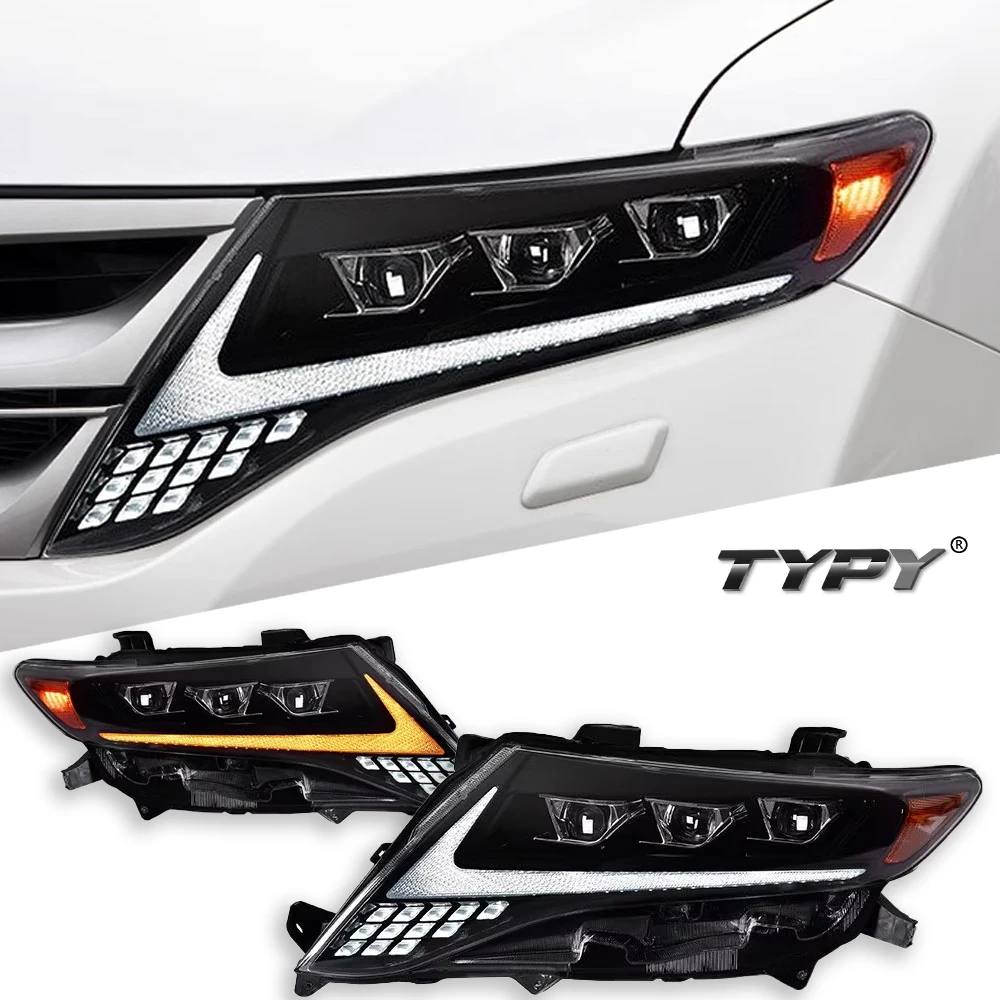 Car For Toyota Harrier Venza Headlight 2009-2013 Upgrade Modified to New DRL Dynamic Turn Signal LED Headlight Auto Accessories
Car For Toyota Harrier Venza Headlight 2009-2013 Upgrade Modified to New DRL Dynamic Turn Signal LED Headlight Auto Accessories