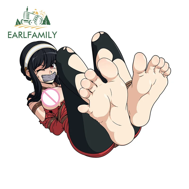 EARLFAMILY, 13 см x 10,9 см, возбуждающее связывание, автомобильные аксессуары, пучок для ног, домохозяйки, груди, наклейка для ноутбука, аниме наклейки вайфу 
EARLFAMILY, 13 см x 10,9 см, возбуждающее связывание, автомобильные аксессуары, пучок для ног, домохозяйки, груди, наклейка для ноутбука, аниме наклейки вайфу