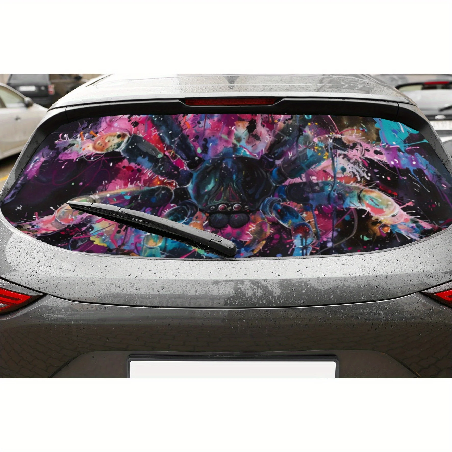 Fantasy Art Spider Splash PVC Perforated Car Vinyl Wraps, Durable Car Rear Windshield Sticker, Waterproof Car Rear Window Decal,
Fantasy Art Spider Splash PVC Perforated Car Vinyl Wraps, Durable Car Rear Windshield Sticker, Waterproof Car Rear Window Decal,