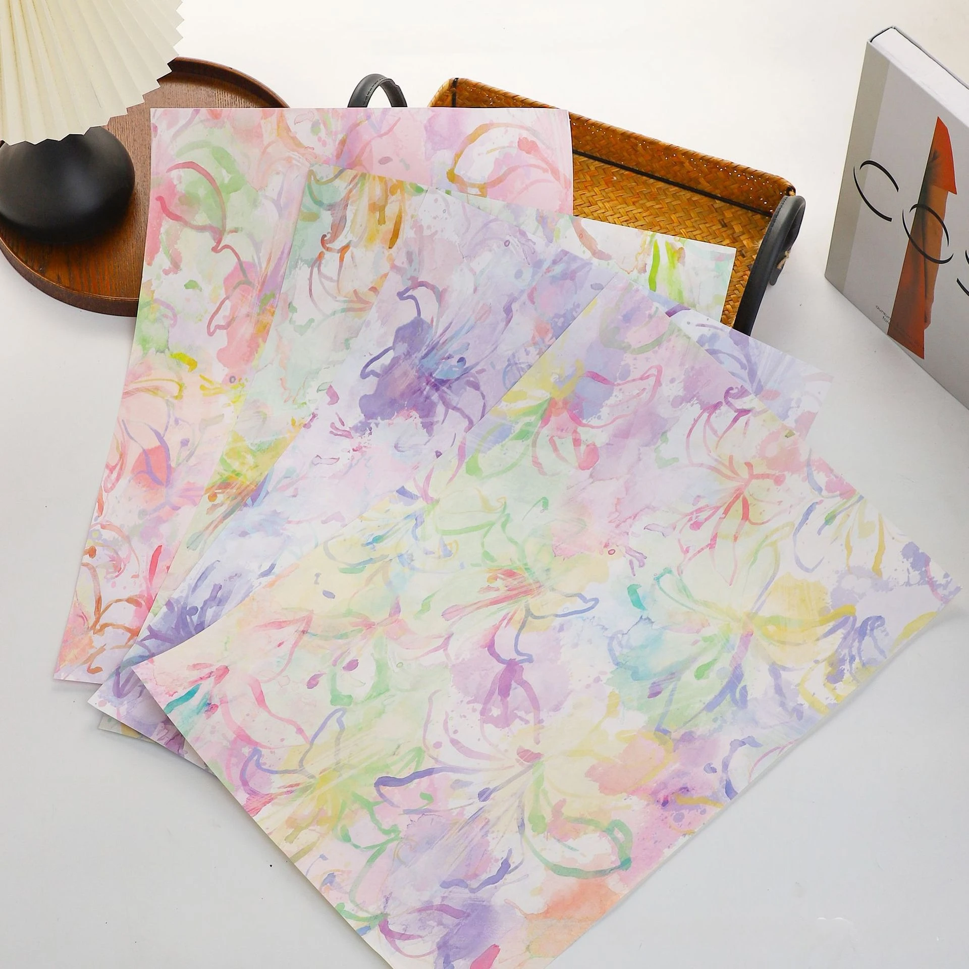 Colorful Romantic Oil Painting Style Wrapped Flower Paper Flower Style Kraft Paper Flower Gift Festival Special Packaging Paper
Colorful Romantic Oil Painting Style Wrapped Flower Paper Flower Style Kraft Paper Flower Gift Festival Special Packaging Paper