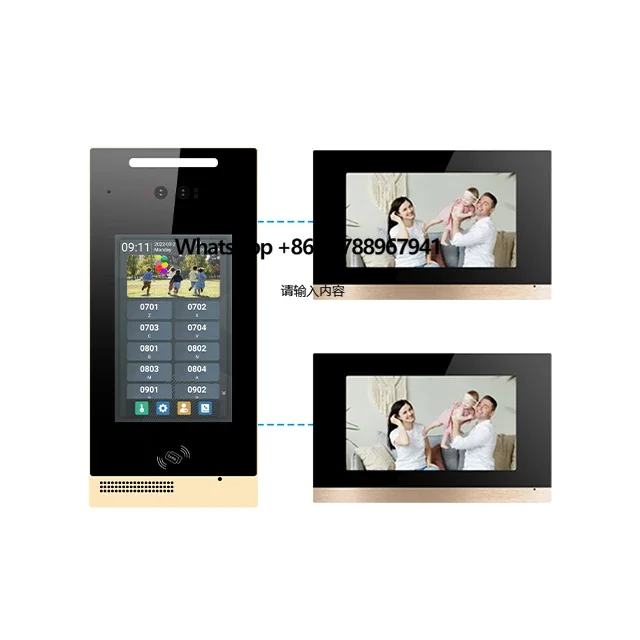 JinD Smart Home Visual IP Video Intercom System Door Phones With Tuya for Multi Apartment Building Intercom Video
JinD Smart Home Visual IP Video Intercom System Door Phones With Tuya for Multi Apartment Building Intercom Video
