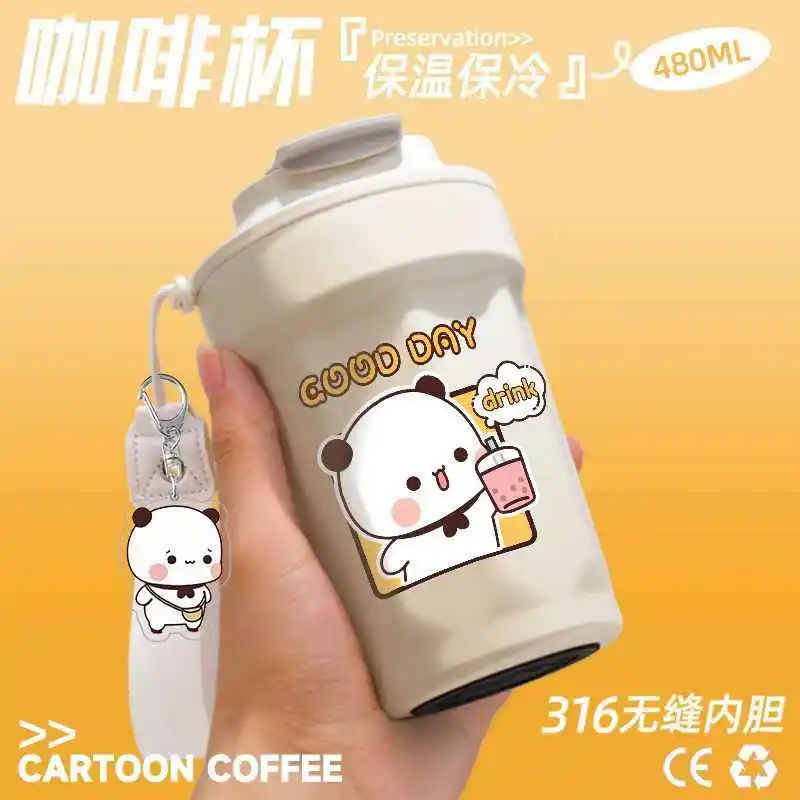 2025 Panda Bubu And Yier, мультяшная чашка для воды из нержавеющей стали 316, большая емкость, изолированная чашка, портативные милые кофейные чашки, подарок
2025 Panda Bubu And Yier, мультяшная чашка для воды из нержавеющей стали 316, большая емкость, изолированная чашка, портативные милые кофейные чашки, подарок
